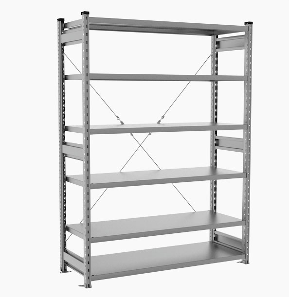 Стеллаж полочный СТ-031 2491x1066x300 (6 полок до 200 кг нагрузка)