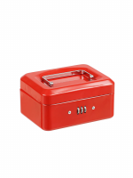 Сейф ящик для денег SAFEBURG Keeper-15C Red Gloss
