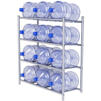 Стеллаж для 12 бутылей «Аква-12» (КРУГЛАЯ ТРУБА)