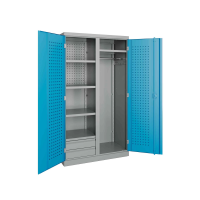 Шкаф металлический инструментальный 1800x1000x500 мм, Верстакофф TNC 182.2B.5S-1C