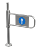 Механическая калитка с гидромеханическим доводчиком «К22» ХРОМ