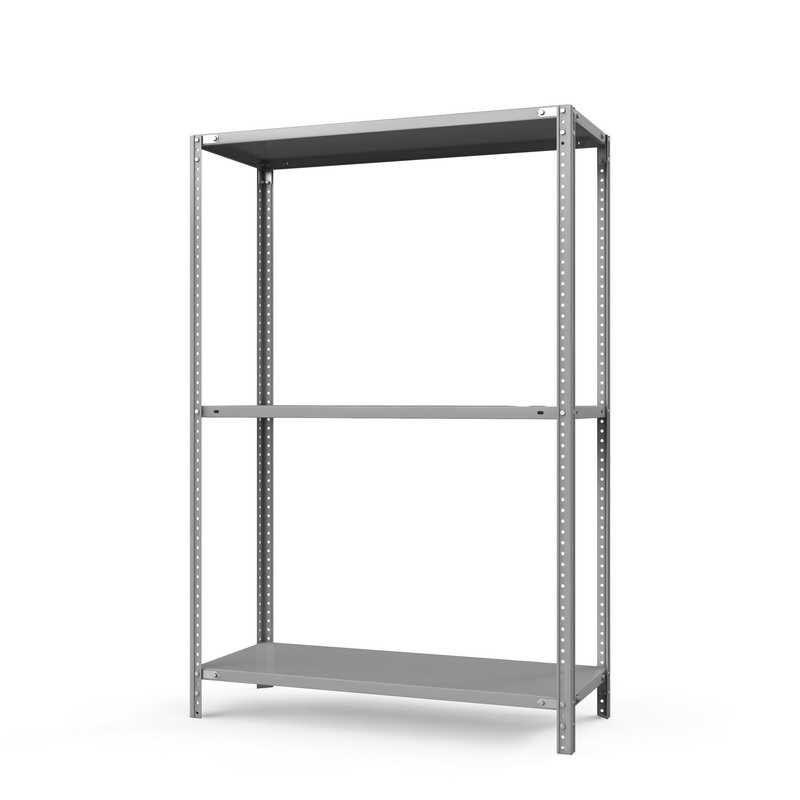 Архивный стеллаж MS Strong 2000x1000x400 (3 полки)