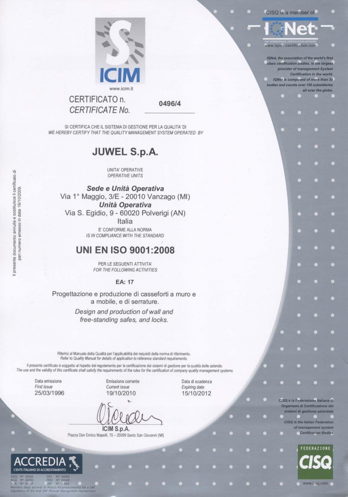 Сейф для офиса Juwel 4575